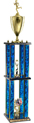 Trophy: Interchangeable column 4-Post w/ Trim
