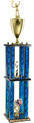 Trophy: Interchangeable column 4-Post w/ Trim