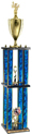 Trophy: Interchangeable column 4-Post w/ Trim