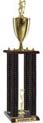 Trophy: Wood 4-Post w/ Trim