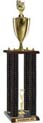 Trophy: Wood 4-Post w/ Trim