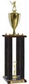 Trophy: Wood 4-Post w/ Trim