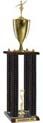 Trophy: Wood 4-Post w/ Trim