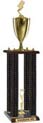 Trophy: Wood 4-Post w/ Trim