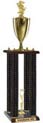 Trophy: Wood 4-Post w/ Trim