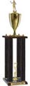 Trophy: Wood 4-Post w/ Trim