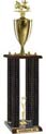 Trophy: Wood 4-Post w/ Trim