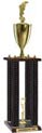Trophy: Wood 4-Post w/ Trim