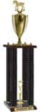 Trophy: Wood 4-Post w/ Trim