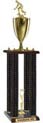Trophy: Wood 4-Post w/ Trim