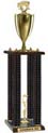 Trophy: Wood 4-Post w/ Trim