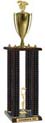 Trophy: Wood 4-Post w/ Trim