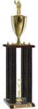 Trophy: Wood 4-Post w/ Trim