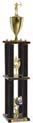 Trophy: Wood 4-Post w/ Trim