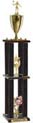 Trophy: Wood 4-Post w/ Trim