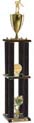 Trophy: Wood 4-Post w/ Trim