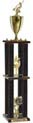 Trophy: Wood 4-Post w/ Trim