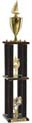 Trophy: Wood 4-Post w/ Trim