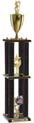 Trophy: Wood 4-Post w/ Trim