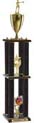 Trophy: Wood 4-Post w/ Trim