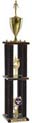Trophy: Wood 4-Post w/ Trim