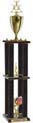 Trophy: Wood 4-Post w/ Trim