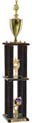 Trophy: Wood 4-Post w/ Trim