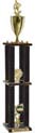 Trophy: Wood 4-Post w/ Trim
