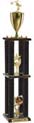 Trophy: Wood 4-Post w/ Trim