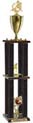 Trophy: Wood 4-Post w/ Trim