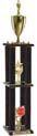 Trophy: Wood 4-Post w/ Trim
