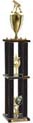 Trophy: Wood 4-Post w/ Trim