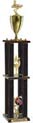 Trophy: Wood 4-Post w/ Trim
