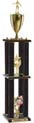 Trophy: Wood 4-Post w/ Trim