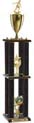 Trophy: Wood 4-Post w/ Trim