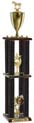 Trophy: Wood 4-Post w/ Trim