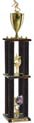 Trophy: Wood 4-Post w/ Trim