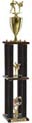 Trophy: Wood 4-Post w/ Trim