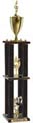 Trophy: Wood 4-Post w/ Trim