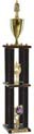 Trophy: Wood 4-Post w/ Trim