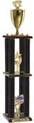 Trophy: Wood 4-Post w/ Trim