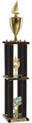 Trophy: Wood 4-Post w/ Trim