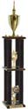 Trophy: Wood 4-Post w/ Trim