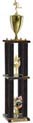 Trophy: Wood 4-Post w/ Trim