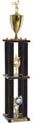 Trophy: Wood 4-Post w/ Trim