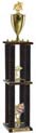 Trophy: Wood 4-Post w/ Trim