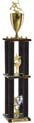 Trophy: Wood 4-Post w/ Trim