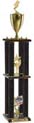 Trophy: Wood 4-Post w/ Trim