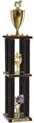 Trophy: Wood 4-Post w/ Trim
