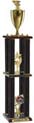 Trophy: Wood 4-Post w/ Trim